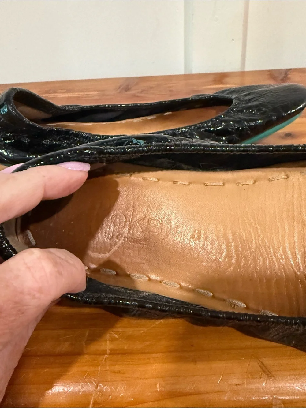 Tieks Obsidian Black Ballet Flats